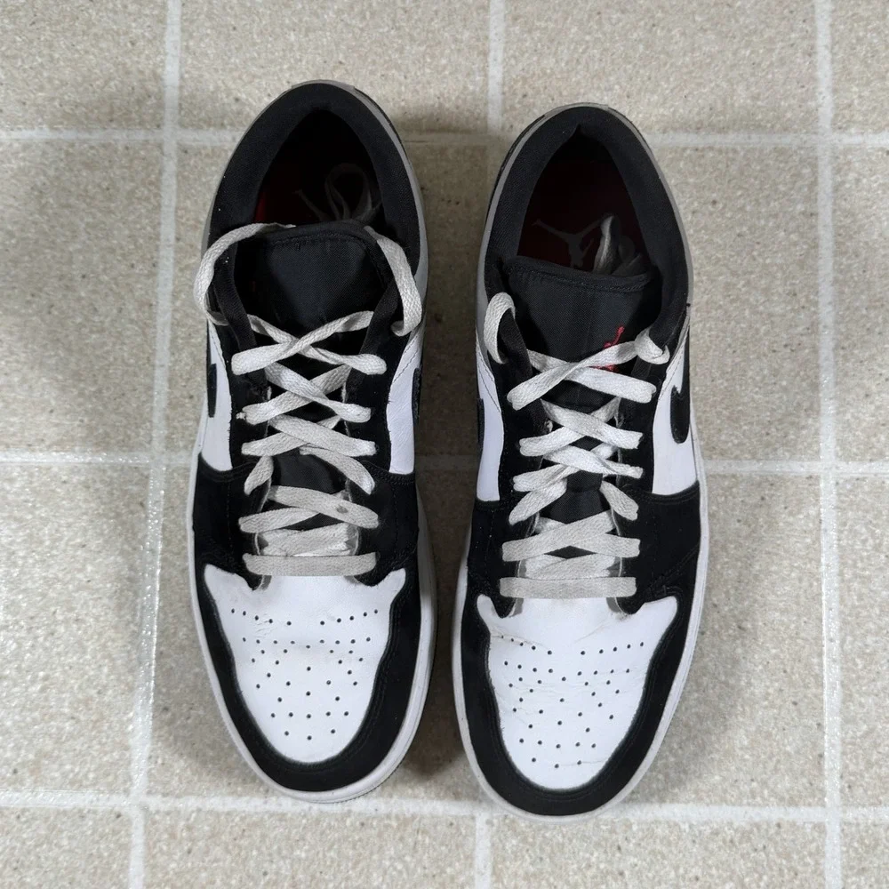 Nike Air Jordan 1 Low SE White Fire Red Black Matte Silver HF3148-106 Mens 10